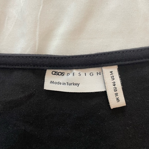 ASOS cropped puff sleeve top - Picture 2 of 2